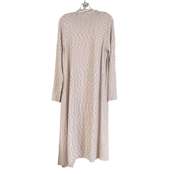 Calvin Klein Jeans Women's Space-Dyed Maxi-Length Cardigan Sweater - Picture 3 of 8